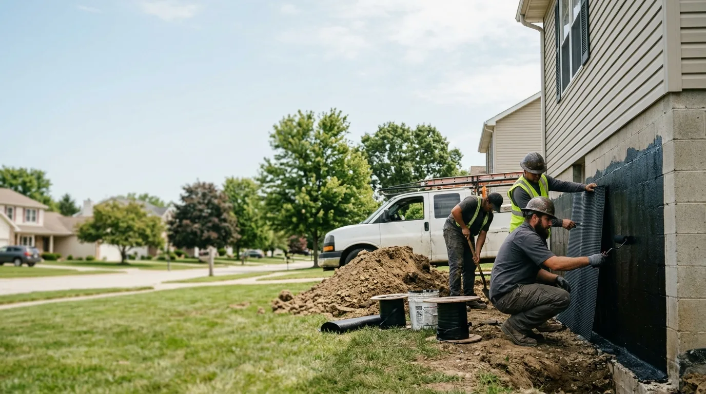 Basement Waterproofing in Robertsville, OH near me